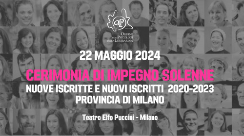 Cerimonia di impegno solenne per le iscritte e gli iscritti 2020-2023 di Milano e provincia