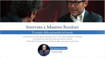 immagine articolo Il compito della psicoanalisi nel sociale: l'intervista al prof. Massimo Recalcati