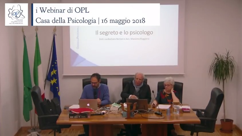 Il segreto professionale per gli psicologi in teoria e in pratica
