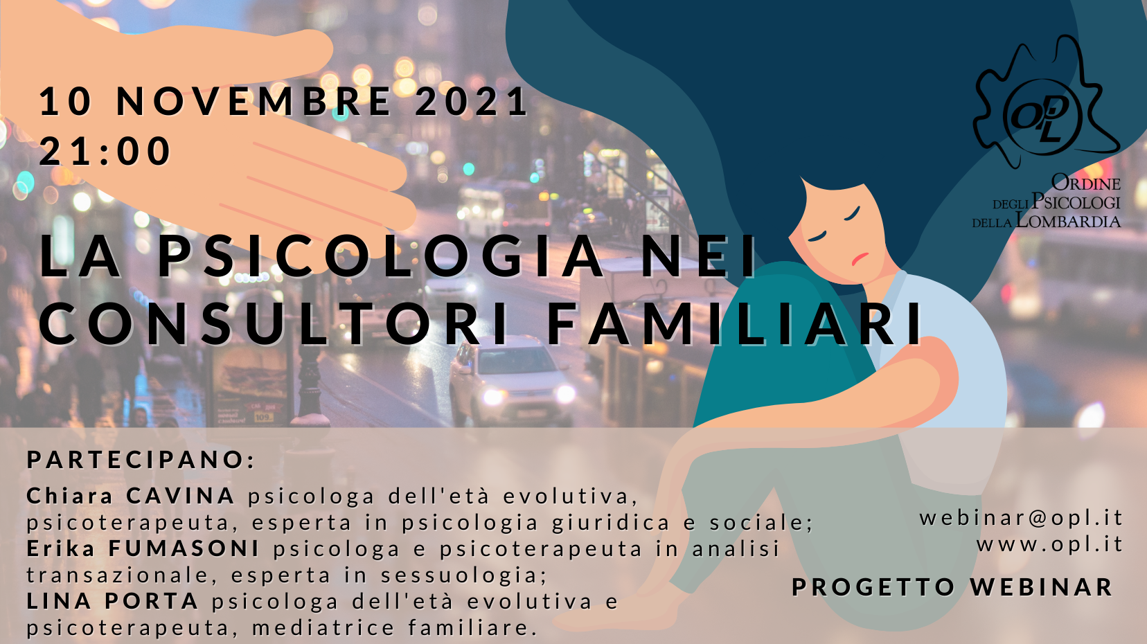 La psicologia nei consultori familiari, Eventi - Sezione Webinar