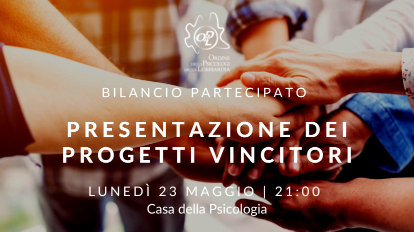 Bilancio partecipato: presentazione dei progetti vincitori