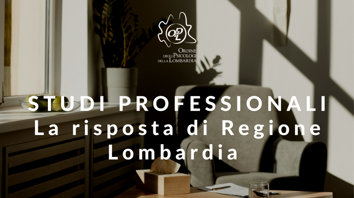 Studi professionali: la (parziale) risposta di Regione Lombardia