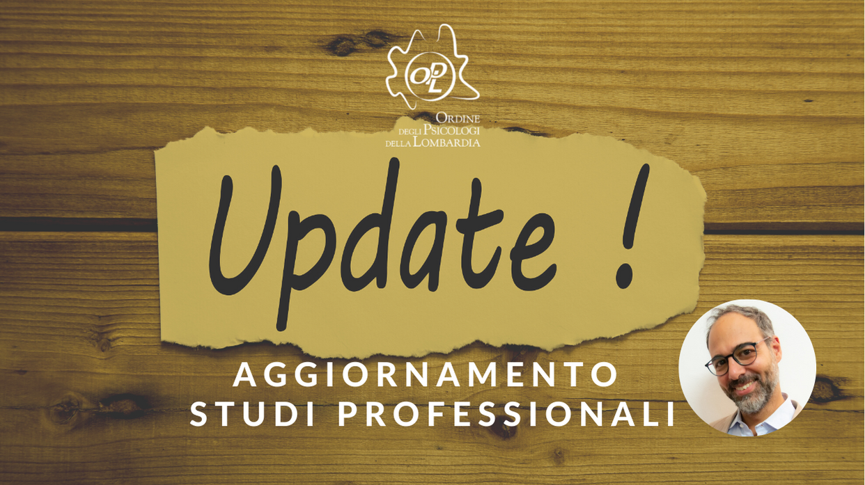 Aggiornamento sugli studi professionali UPDATE