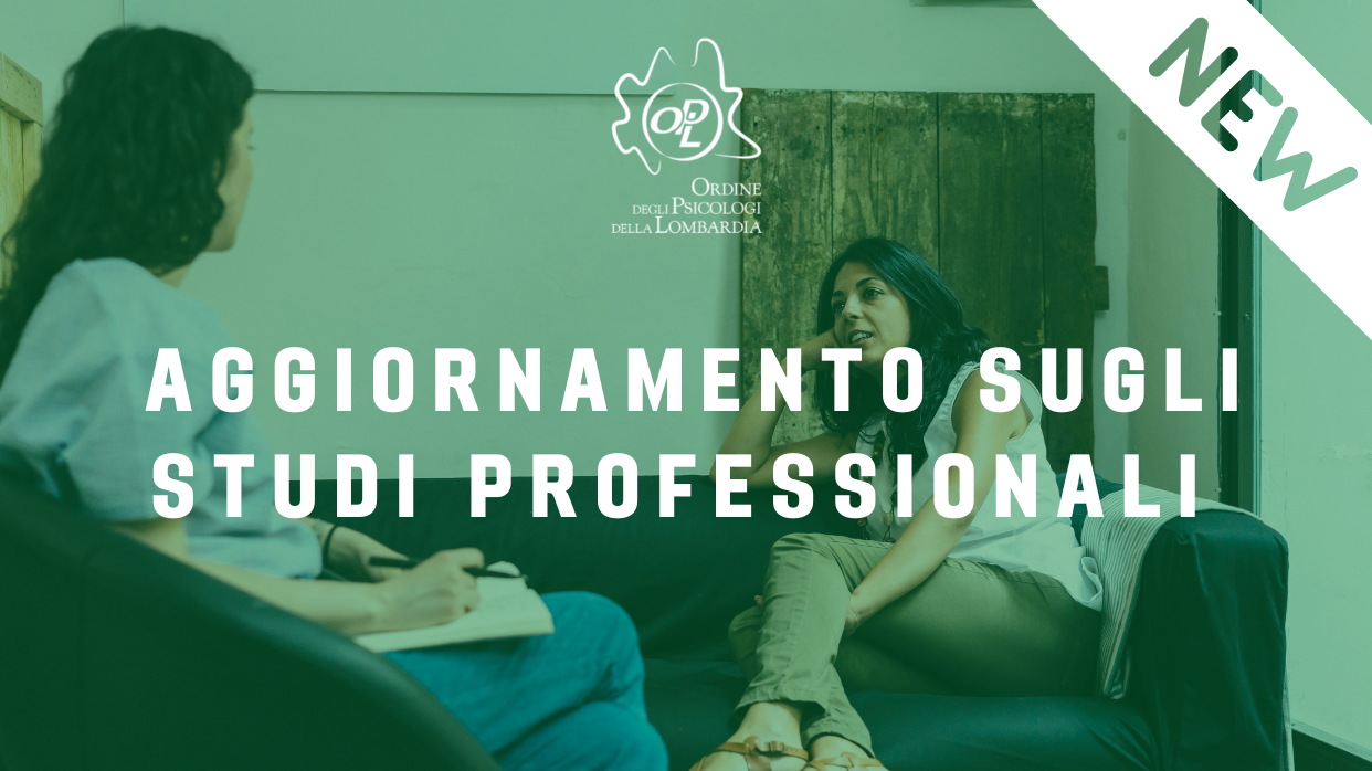 Aggiornamenti del 03 ottobre 2022 - Prossimi eventi, studi professionali e le ultime novità