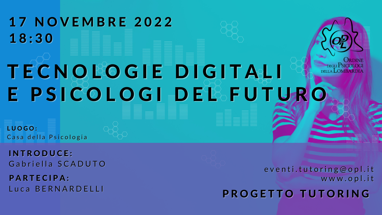 Aggiornamenti del 14 novembre 2022 - Prossimi eventi della settimana