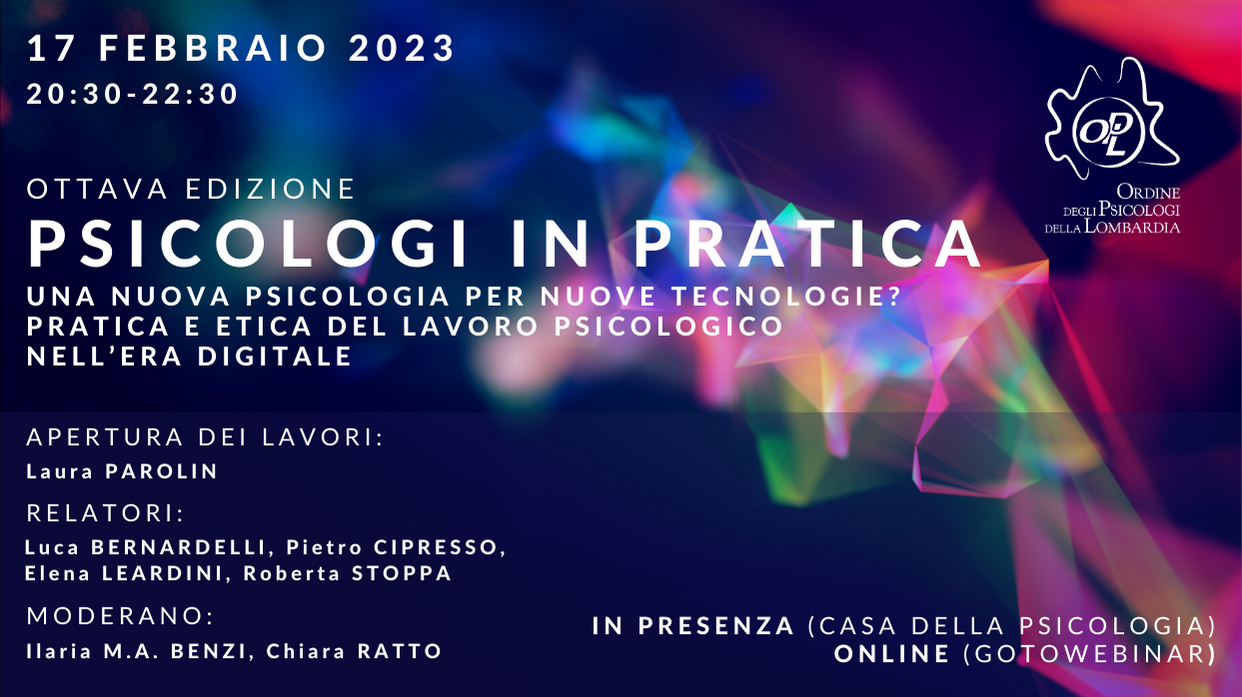 👩🏻‍💻 Partecipa ONLINE questa sera a 