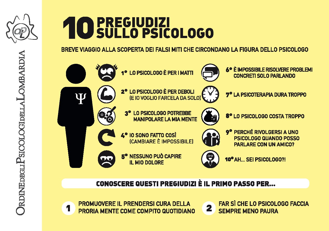 10 pregiudizi sullo psicologo
