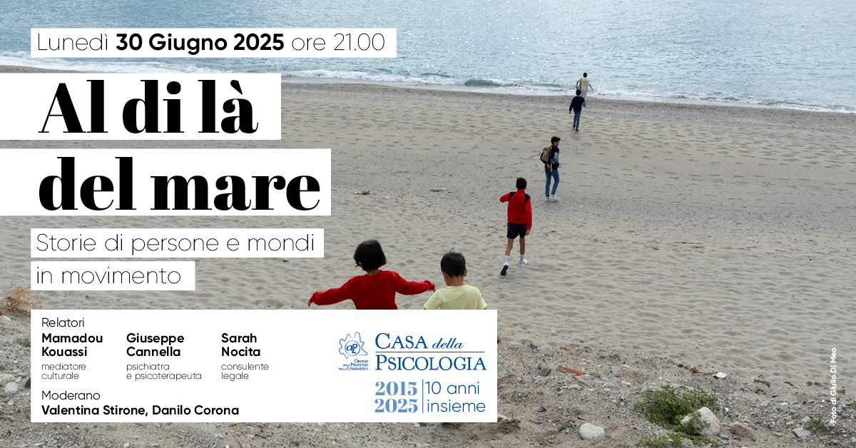 AL DI LA’ DEL MARE. Persone e mondi in movimento