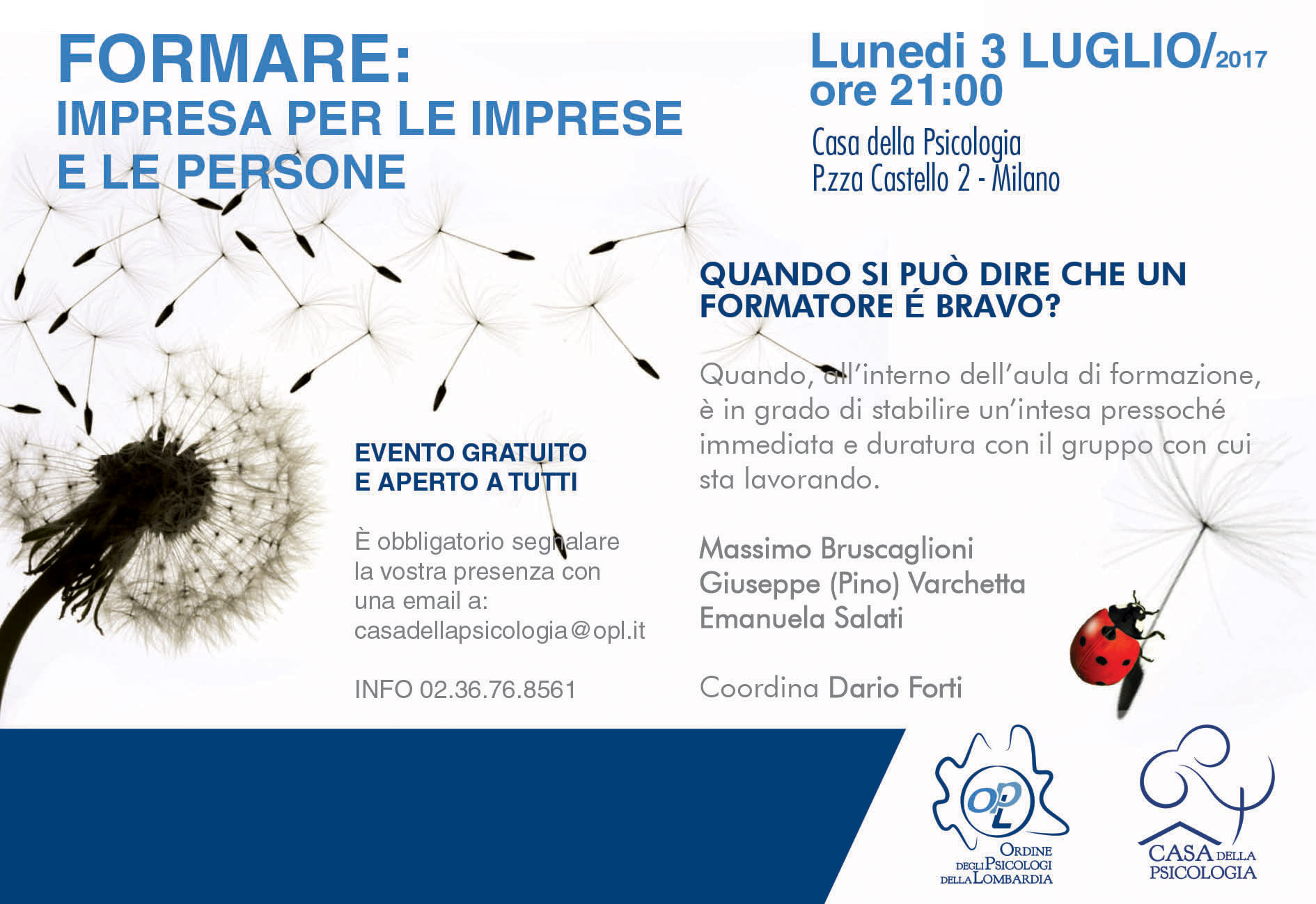 Formare: impresa per le imprese e le persone