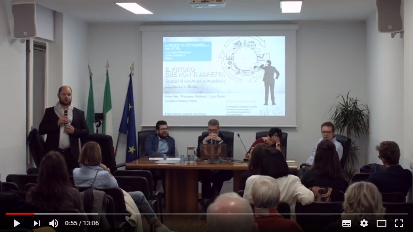 RIASSUNTO Il futuro che non ti aspetta - Scenari di lavoro tra antropologia, economia e diritto