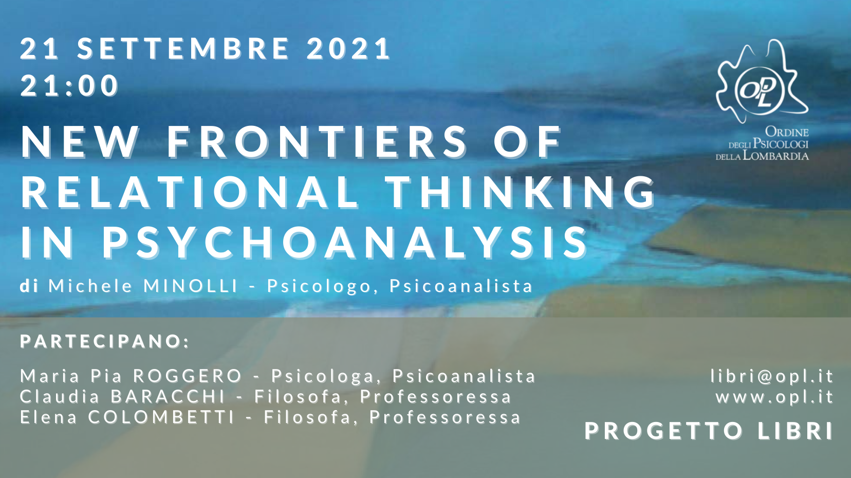 immagine articolo Presentazione libro - New Frontiers of Relational Thinking in Psychoanalysis