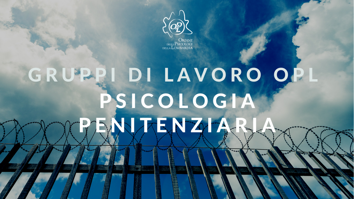 logoGruppo di lavoro - Psicologia penitenziaria convenzione