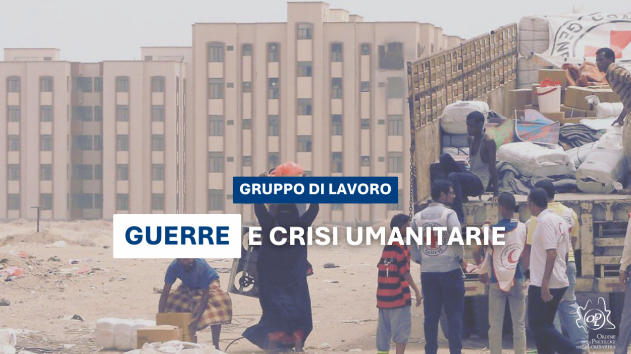 logoPROGETTO PSICOLOGIA DELL’EMERGENZA - Gruppo di Lavoro Guerre e Crisi umanitarie convenzione