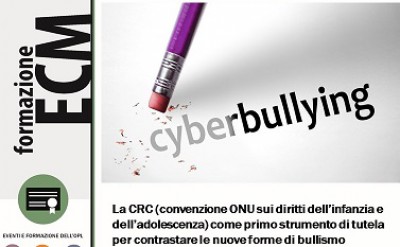 immagine articolo Evento ECM-OPL: La CRC (convenzione ONU sui diritti dell’infanzia e dell’adolescenza) come primo strumento di tutela per contrastare le nuove forme di bullismo


