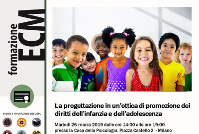 immagine articolo Evento ECM-OPL: La progettazione in un’ottica di promozione dei diritti dell’infanzia e dell’adolescenza