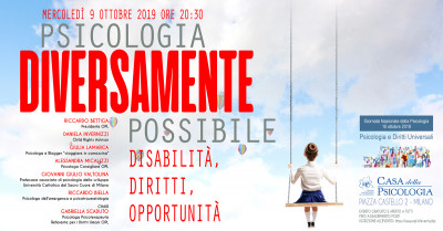 immagine articolo Psicologia diversamente possibile. Disabilità, diritti, opportunità