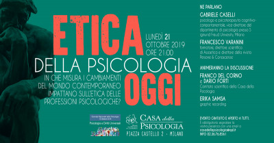 immagine articolo Etica della psicologia oggi. In che misura i cambiamenti del mondo contemporaneo impattano sull'etica delle professioni psicologiche? 