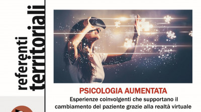 immagine articolo MONZA - PSICOLOGIA AUMENTATA. Esperienze coinvolgenti che supportano il cambiamento del paziente grazie alla realtà virtuale