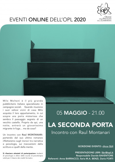 immagine articolo Presentazione libri: LA SECONDA PORTA – Incontro con Raul Montanari