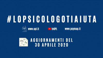 immagine articolo Aggiornamenti dall'OPL del 30 aprile 2020