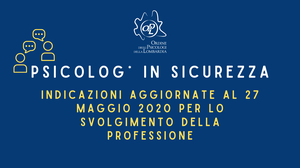 immagine articolo Indicazioni aggiornate al 27/05/2020 per lo svolgimento della professione