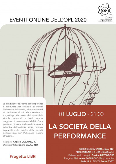 immagine articolo PRESENTAZIONE LIBRI - La società della performance