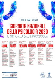 Comunicato stampa - 10 OTTOBRE 2020: GIORNATA NAZIONALE DELLA PSICOLOGIA. LA SALUTE PSICOLOGICA È UN DIRITTO