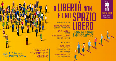 immagine articolo La libertà non è uno spazio libero. Libertà individuale e bene collettivo