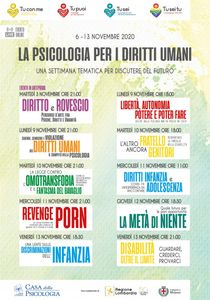 La psicologia per i diritti umani. Una settimana tematica per discutere del futuro