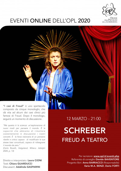 immagine articolo Ciclo di incontri: SCHREBER - FREUD A TEATRO