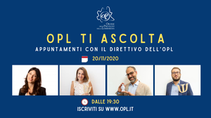 OPL ti ascolta - Incontra il Direttivo dell'OPL