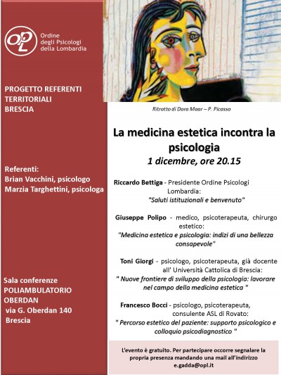 immagine articolo BRESCIA - La medicina estetica incontra la psicologia