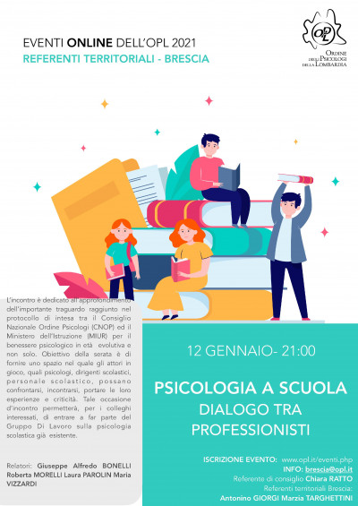 immagine articolo BRESCIA - PSICOLOGIA A SCUOLA – dialogo tra professionisti