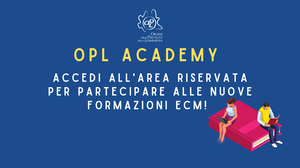 OPL ti forma! Comincia l'anno formativo ECM 2021.