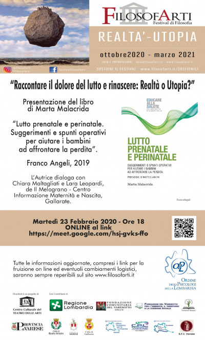 immagine articolo VARESE - Rassegna FislosofArti - Raccontare il Dolore del Lutto e Rinascere: Realtà o Utopia?