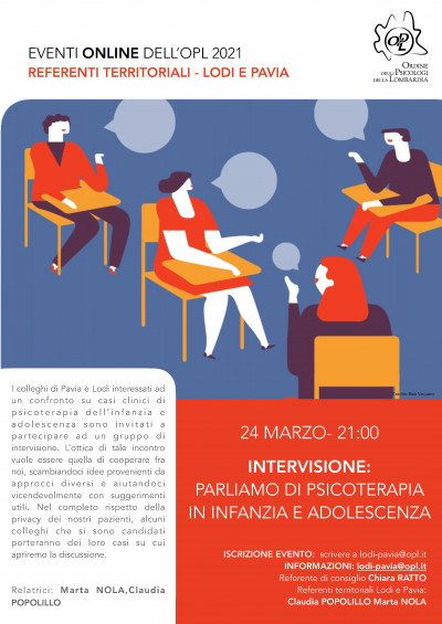 immagine articolo PAVIA e LODI – INTERVISIONE: Parliamo di psicoterapia in infanzia e adolescenza
