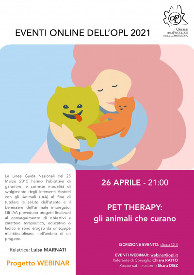 immagine articolo PET THERAPY: gli animali che curano