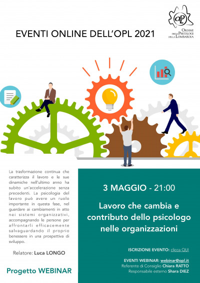 immagine articolo Lavoro che cambia e contributo dello psicologo nelle organizzazioni