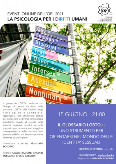 immagine articolo Il glossario LGBT+: uno strumento per orientarsi nel mondo delle identità sessuali