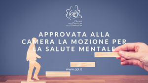 immagine articolo Approvata alla camera la mozione per la salute mentale