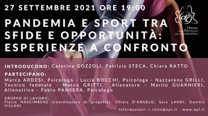 immagine articolo Pandemia e sport tra sfide e opportunità: esperienze a confronto