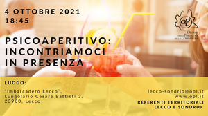 immagine articolo LECCO – Psicoaperitivo: incontriamoci in presenza