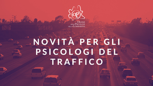 immagine articolo Novità per gli psicologi del traffico