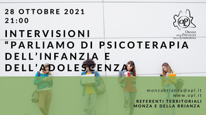 immagine articolo MONZA - INTERVISIONI: parliamo di psicoterapia dell’infanzia e dell’adolescenza