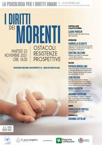 immagine articolo Settimana dei diritti 2021 - I diritti dei morenti: ostacoli, resistenze, prospettive