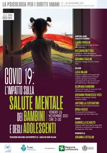 immagine articolo Settimana dei diritti 2021 - COVID 19: l’impatto sulla salute mentale dei bambini e degli adolescenti