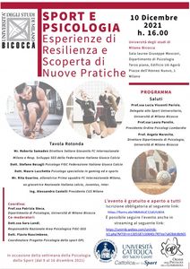 immagine articolo Sport e Psicologia. Esperienze di resilienza e scoperta di nuove pratiche