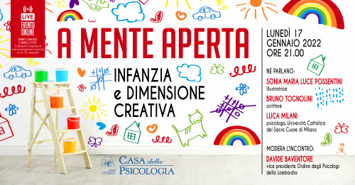 immagine articolo A mente aperta: infanzia e dimensione creativa