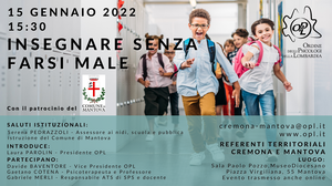 immagine articolo Mantova - evento IN PRESENZA – Insegnare senza farsi male