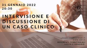 immagine articolo LECCO - SONDRIO - Primo appuntamento: Intervisione e discussione di un caso clinico con Docente, in modalità online